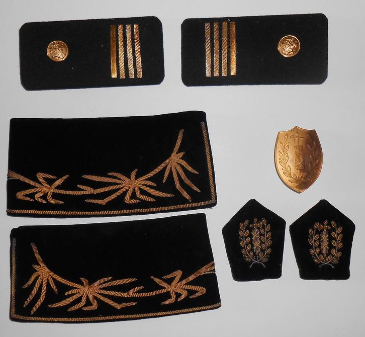 Auditeur Militaire Justice Militaire Congo Belge ABL ABBL, Collections, Objets militaires | Général, Armée de terre, Enlèvement