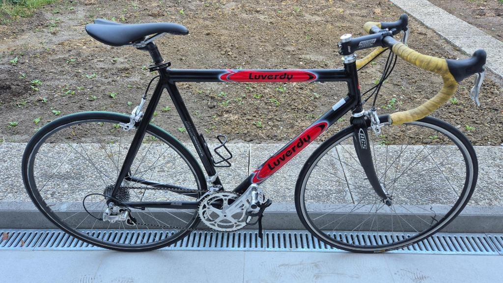 Als Nieuwe Chique Racefiets Alu. frame 28 inch maat 60 cm, Fietsen en Brommers, 28 inch, 10 tot 15 versnellingen, Aluminium, Zo goed als nieuw