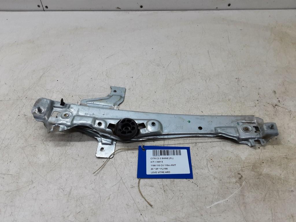 RAAMMECHANIEK RECHTS ACHTER Citroën C3 (SX / SW), Gebruikt, Citroën