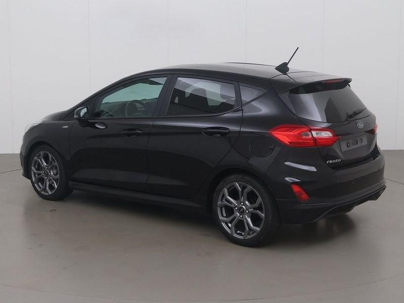 Ford Fiesta ecoboost st-line 125 AT, Auto's, Ford, Automaat, Gebruikt, 1236 kg, Overige bekleding