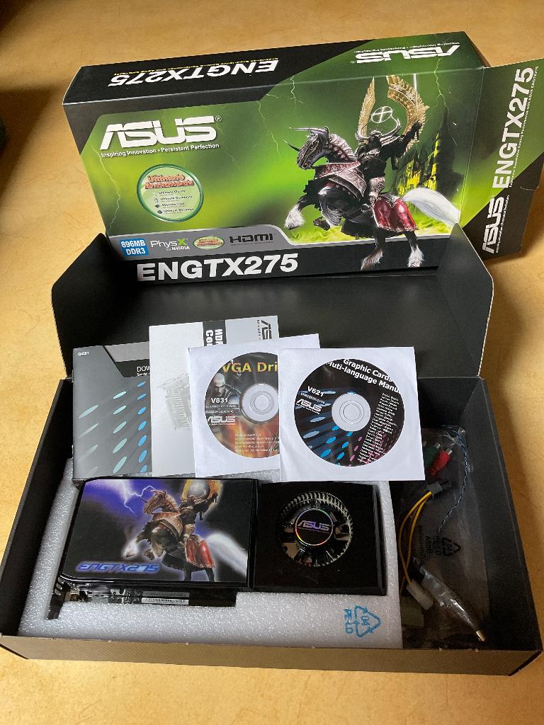 IT kast opruiming: grafische kaart, Ophalen, Gebruikt, PCI-Express 2, GDDR3