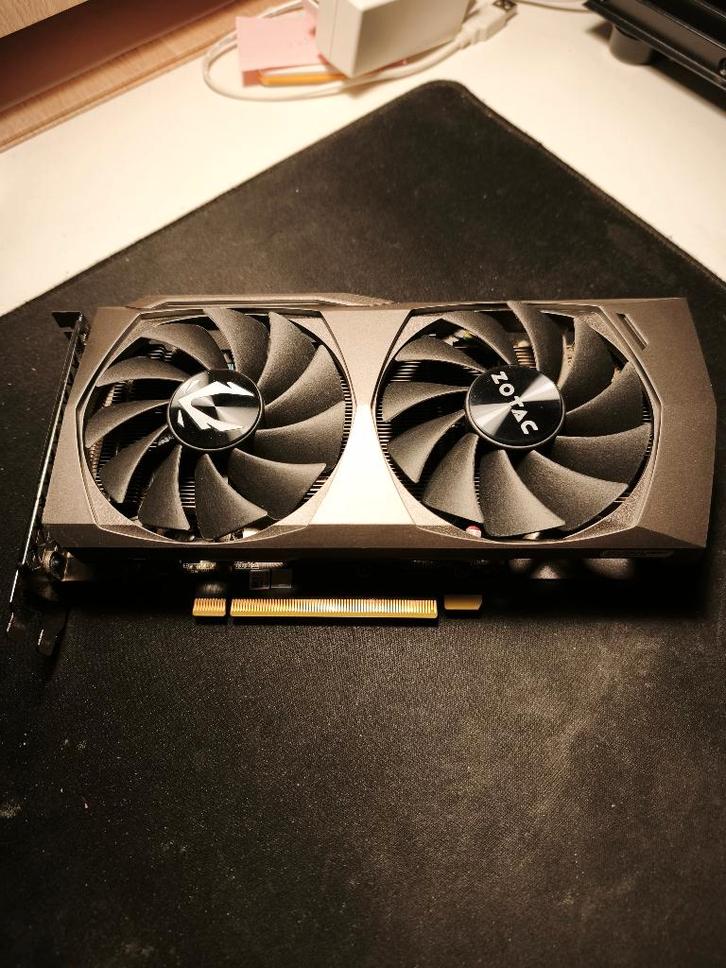 RTX 3060 12go gddr6 carte graphique zotac gaming pc, Computers en Software, Videokaarten, Gebruikt, GDDR6, Ophalen