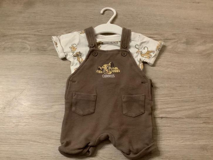 Disney Lion King baby outfit salapet (56 cm), Kinderen en Baby's, Babykleding | Maat 56, Zo goed als nieuw, Jongetje of Meisje