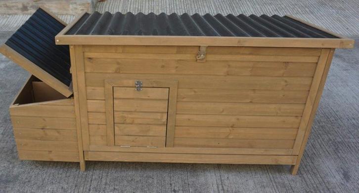 Kippenhok Cochin 2G ( kunststof dak ), Dieren en Toebehoren, Pluimvee | Toebehoren, Nieuw, Kippenhok of Kippenren, Ophalen of Verzenden