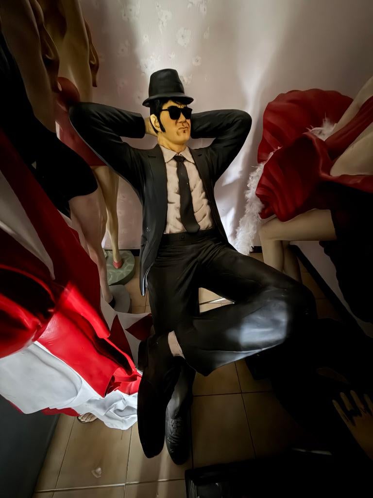 Blues Brothers zittend set, Ophalen, Gebruikt