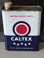 bidon d'huile Caltex Extra Heavy Duty vintage, Enlèvement ou Envoi, Comme neuf