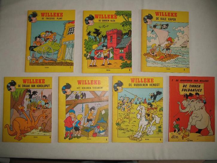 Willeke, complete reeks +1, Boeken, Stripverhalen, Complete serie of reeks, Ophalen of Verzenden