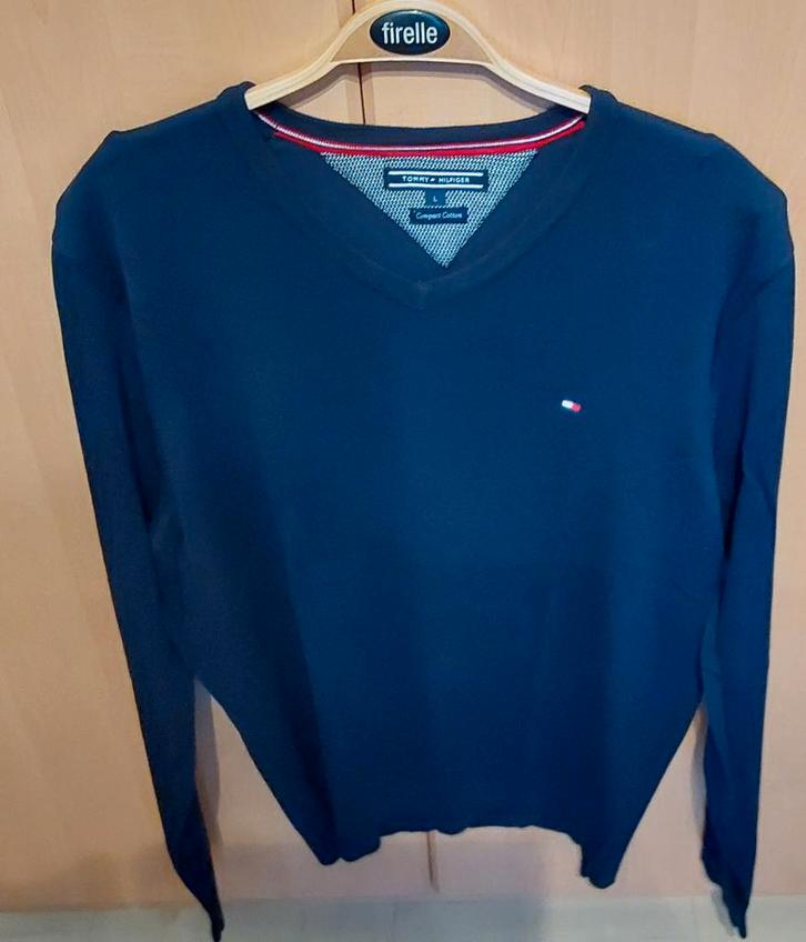 PULL V TOMMY HILFIGER ORIGINAL +GILET, Kleding | Heren, Truien en Vesten, Nieuw, Maat 52/54 (L), Ophalen