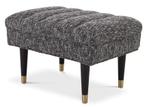 NIEUWE LUXE VOETENBANK HALBANKJE POEF – EICHHOLTZ MARGOT, Huis en Inrichting, 50 tot 75 cm, Nieuw, Ophalen of Verzenden, Stof
