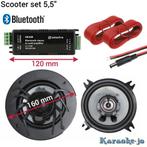 Scooter Bluetooth set 5 inch speakers [5ST-A230]., Ophalen of Verzenden, Nieuw
