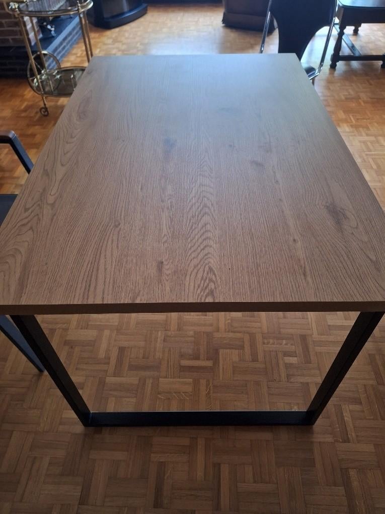 Eetkamertafel, Huis en Inrichting, Tafels | Eettafels, Ophalen, 100 tot 150 cm, 50 tot 100 cm, Zo goed als nieuw