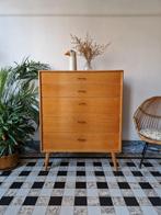 Vintage midcentury XL ladekast | kast | retro, Ophalen, Gebruikt, 5 laden of meer, 100 tot 150 cm