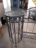 Vintage 2 bijzet tafeltjes en rek, Enlèvement