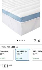 Surmatelas 160x200 neuf, Enlèvement, Comme neuf