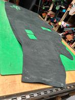 Mat zwart halve huid 2-2,5 mm dikte soepel A-106, Hobby en Vrije tijd, Ophalen of Verzenden, Zo goed als nieuw, Zwart