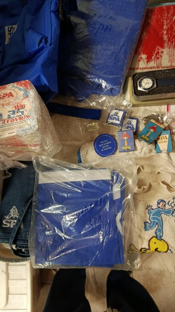 Article publicitaire de Spa, Enlèvement