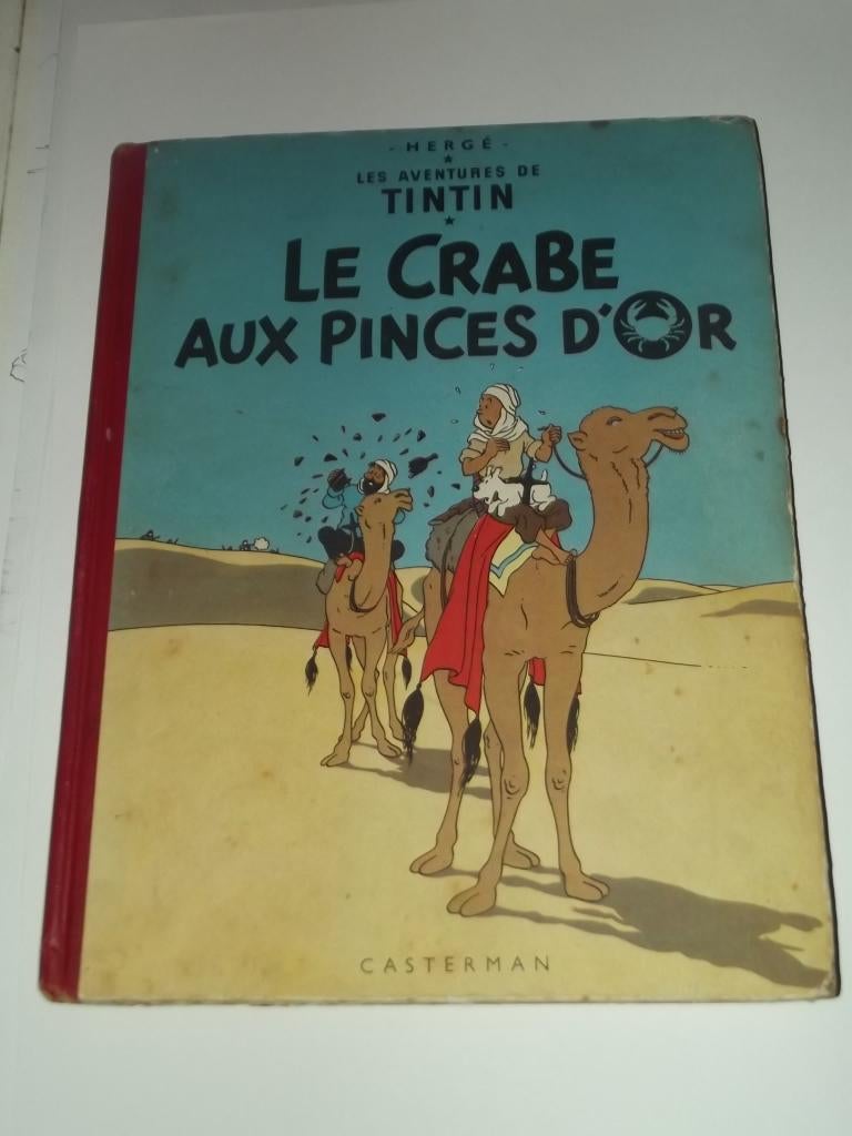 Tintin / Le Crabe aux Pinces d'Or, Eén stripboek, Ophalen of Verzenden, Gelezen, Hergé
