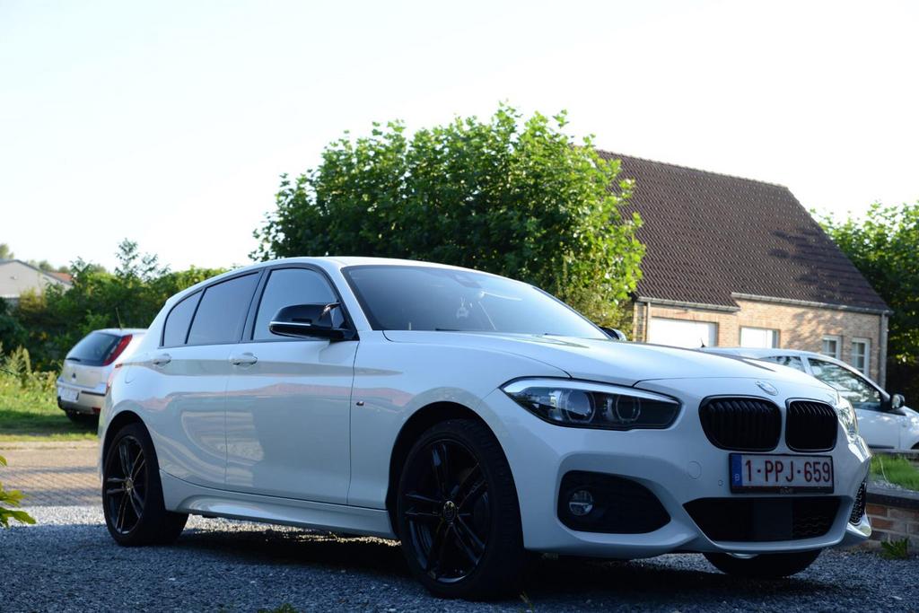 Bmw 120d 4wiel aandrijving, Autos, BMW, Cuir, Achat, Euro 6, Noir
