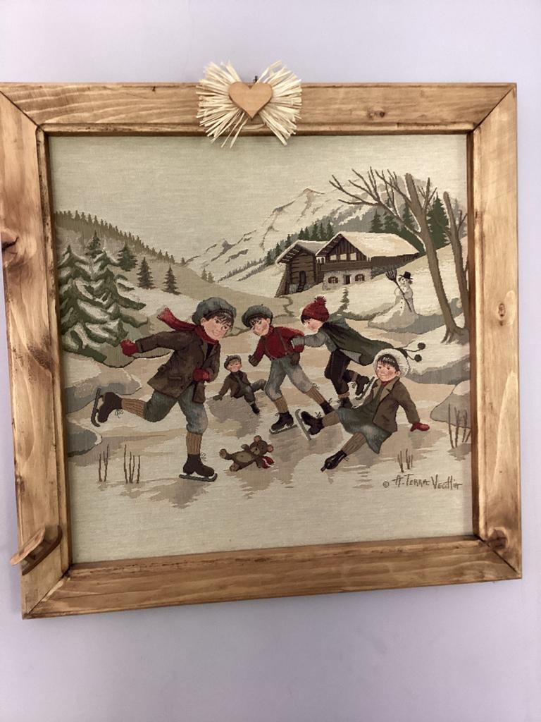 Tapisserie sports d’hiver, Ophalen of Verzenden