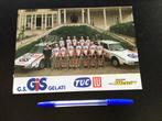 wielerkaart 1984 team gis tuc francesco moser  de vlaeminck, Verzenden, Gebruikt