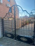 sierpoort, sierkrullen, smeedijzer, gietijzer, Enlèvement, Fer