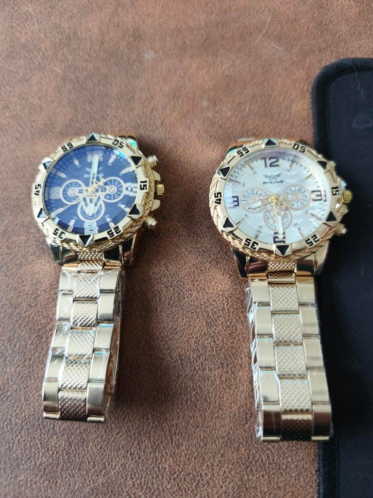 Horloge heren, Staal, Staal, Polshorloge, Nieuw