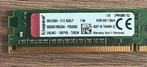 💻 RAM DDR3 8GB (2x4GB) Kingston 1600MHz, Computers en Software, RAM geheugen, Ophalen of Verzenden, Zo goed als nieuw, DDR3