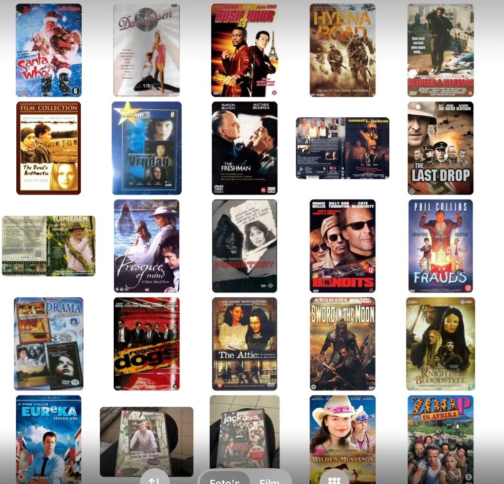 Partij dvd’s te koop in 1 lot, Enlèvement ou Envoi