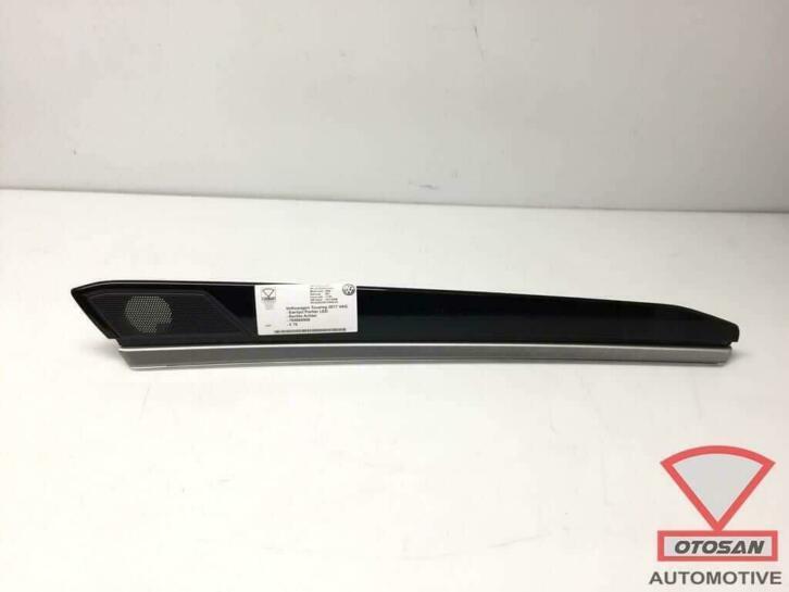 vw touareg 2017 sierlijst portier led rechts achter 76086896, Auto-onderdelen, Interieur en Bekleding, Volkswagen, Gebruikt