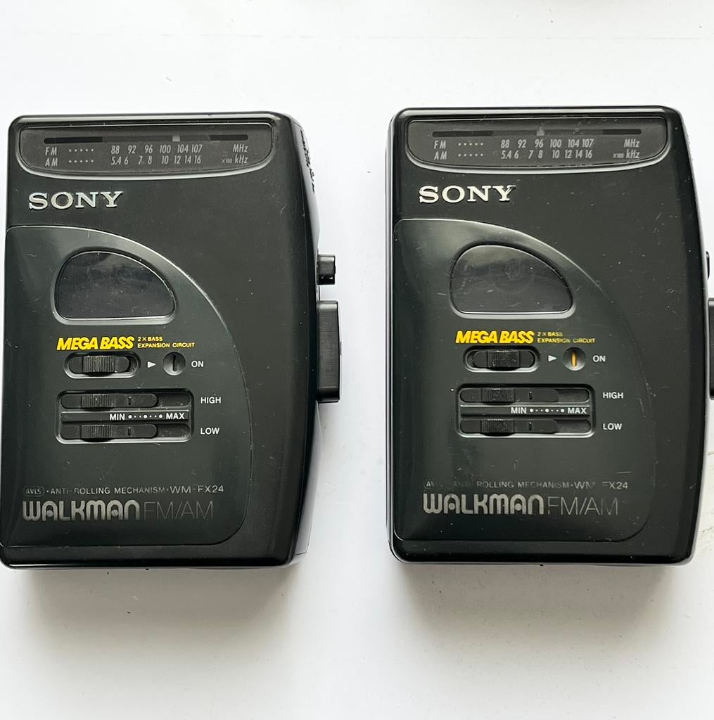 Sony Walkman set van 2, Audio, Tv en Foto, Walkmans, Discmans en Minidiscspelers, Ophalen of Verzenden, Walkman