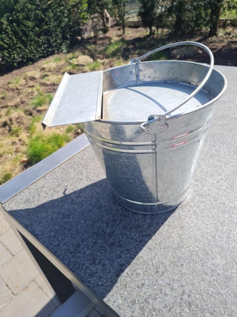 Metalen Drinkemmer kippen 6 liter, Enlèvement, Utilisé, Abreuvement et Alimentation