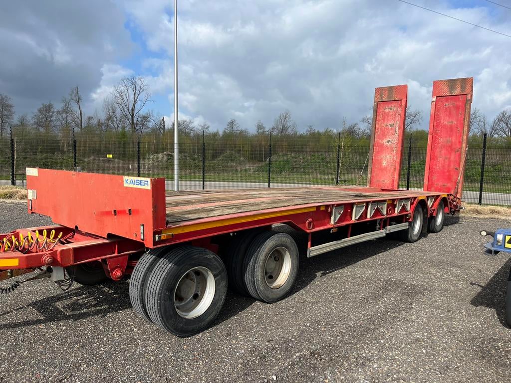 Remorque porte engin Kaiser, 4 essieux, charge 31,5 tonnes, Enlèvement, Autre, Transport