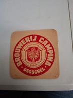 Oud bierviltje brouwerij campina dessel, Ophalen of Verzenden