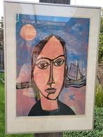 Gesigneerde litho A. Carpentier, Ophalen