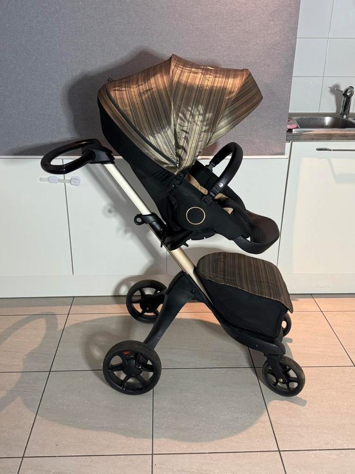Stokke limited edition gold, Kinderen en Baby's, Buggy's, Zo goed als nieuw, Zonnekap, Ophalen