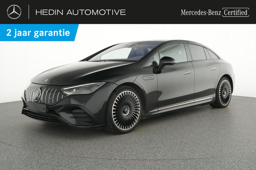 Mercedes-Benz EQE-Klasse 53 Mercedes-AMG 4MATIC | Panoramisc, Auto's, Automaat, 4 deurs, Stof, Zwart