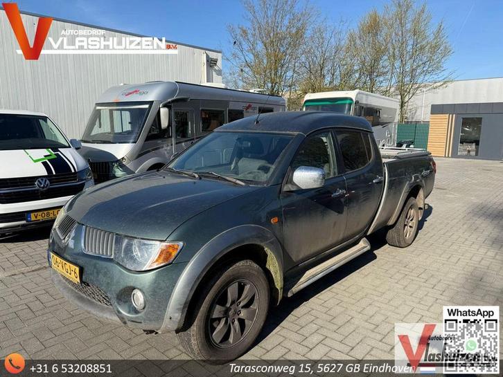 Mitsubishi L200 2.5 DI-D Double Cab Intense Automaat | € 5.9, Autos, Mitsubishi, Entreprise, L200, 4x4, ABS, Airbags, Alarme, Verrouillage central