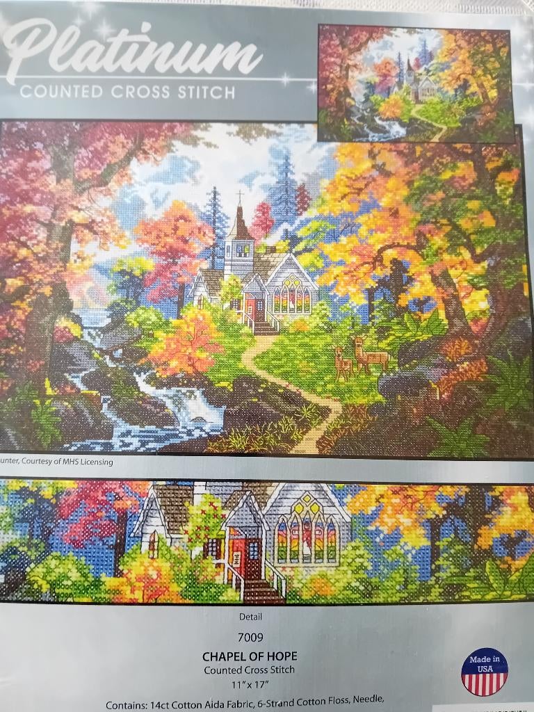 Borduurpakket Chapel of Hope van Janlynn, Verzenden, Nieuw, Borduurpakket