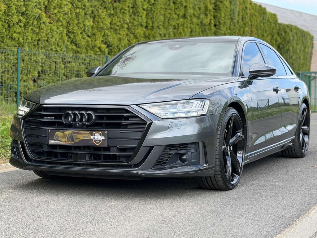 Audi A8 A8 50 TDi Quattro BOSE/22'/FULL (automatique), Cuir, 6 cylindres, 2967 cm³, https://public.car-pass.be/vhr/3ffe45b9-88c6-48e3-befd-8c3c2488161b