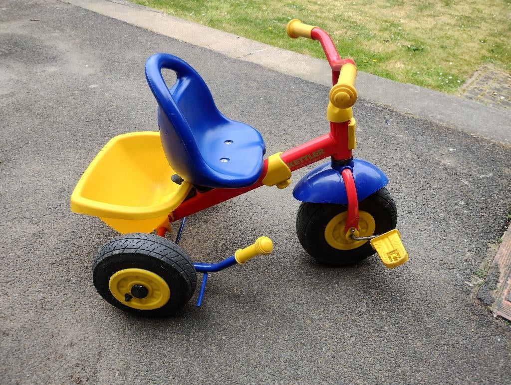 driewieler Kettler, Ophalen, Zo goed als nieuw, Kettler, Verstelbare zitting