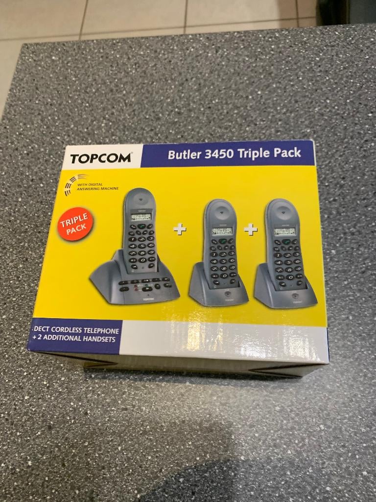 telefoonset, Ophalen, Nieuw