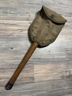 Pelle américaine avec étui du premier modèle WW2, Collections, Enlèvement ou Envoi, Armée de terre, Autres types