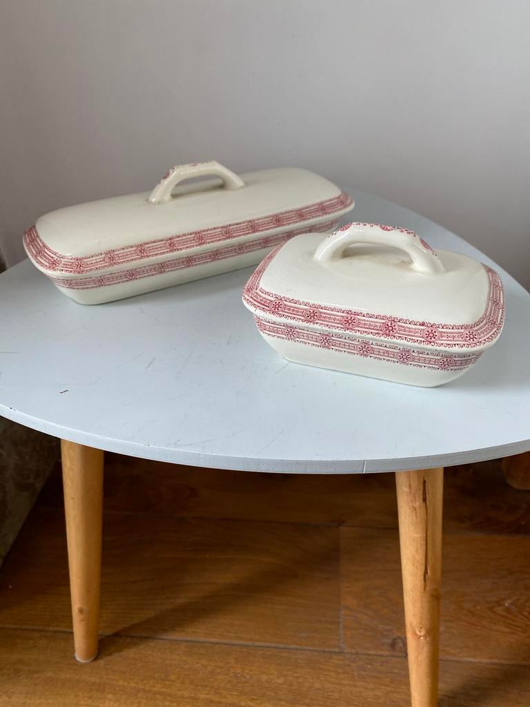 Porte-peigne et porte-savon Boch frères Flandria, Antiquités & Art, Antiquités | Céramique & Poterie, Enlèvement ou Envoi