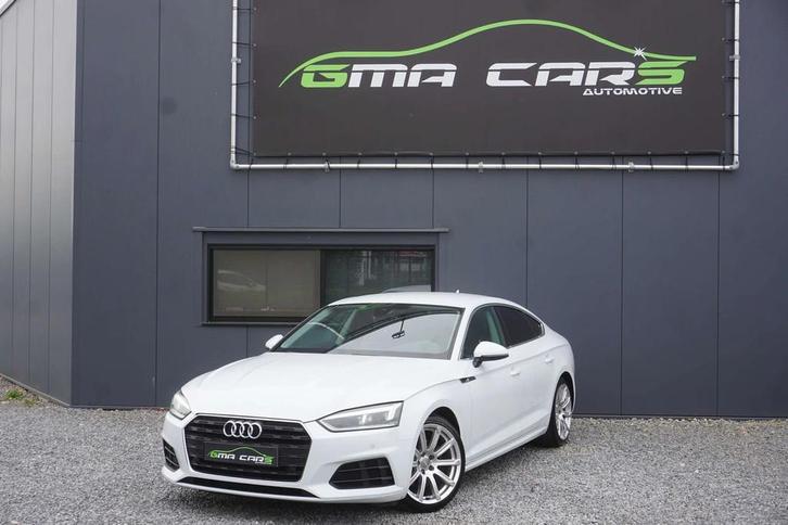 Audi A5 Sportback 35 TDi Auto-Navi-Leder-Led-PDC-Airco-Garan, Auto's, Audi, Bedrijf, Te koop, A5, ABS, Airbags, Airconditioning