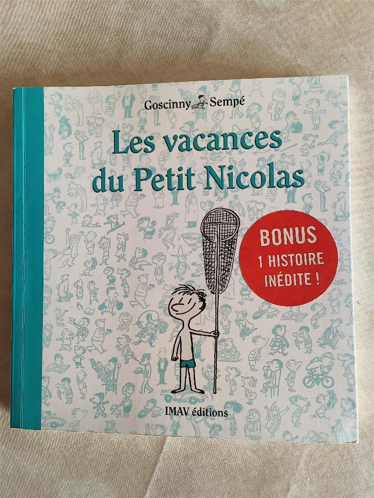 Livre Les vacances du Petit Nicolas, Enlèvement ou Envoi, Comme neuf, Fiction
