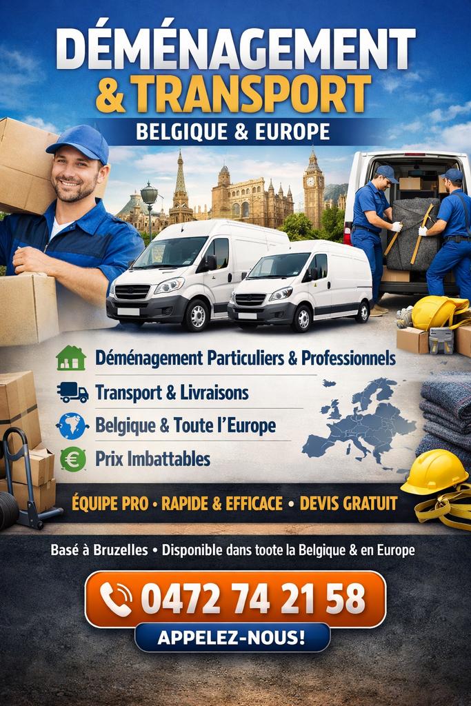 Verhuizen en transport — België en Europa, Vacatures, Vacatures | Chauffeurs