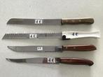 4 couteaux de cuisine à 4€ par couteau et plus d'autres, Maison & Meubles, Enlèvement ou Envoi, Comme neuf