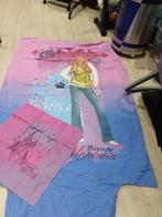 Housse de couette Hannah Montana + taie, Enlèvement ou Envoi, Housse de couette, Utilisé, Violet