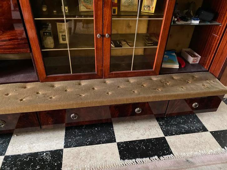 Kast + tafel, Maison & Meubles, Armoires | Autre, Utilisé, Enlèvement