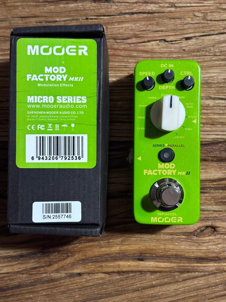 Mooer Mod Factory MK2, Muziek en Instrumenten, Ophalen of Verzenden, Zo goed als nieuw, Multi-effect